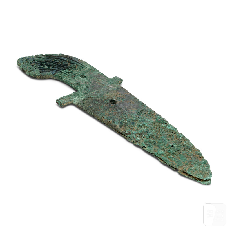 商 青銅戈  CHINA, SHANG DYNASTY, CIRCA 1200 B.C. - 图4